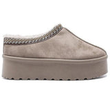 SHOES Lucie dame bamsestøvle WD151 Restudsalg Kaki