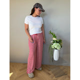 LULULIA Lululia Dame Bukser LuVictoria 266188LU - længde 32 Pant Red39