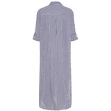 LULULIA Lululia Dame Kjole LuLiva 1985LU. Dress Blue/white