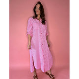 LULULIA Lululia Dame Kjole LuLiva 1985LU. Dress Fuxia