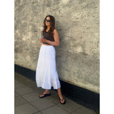 LULULIA Lululia Dame Nederdel LUIsabella 8261LU Skirt White