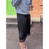 LULULIA Lululia Dame Nederdel LUMilla 8263LU Skirt Black