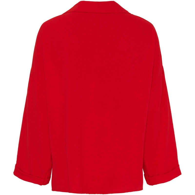 LULULIA Lululia Dame Skjorte LuAnna 2002 Shirt Red