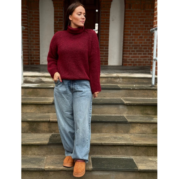 LULULIA Lululia Dame Strik LuBenedikte 8171 Knit Wine9535