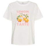 LULULIA Lululia Dame T-Shirt LuNora 0588 T-shirt Offwhite Lemon