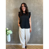LULULIA Lululia Dame Top LuTanja 82708 Top Black