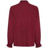 LULULIA Lululia dame bluse LuEllen 5897 Shirt Bordeaux