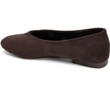 SHOES Luppa dame ballerina sko 9871 Shoes Mocca