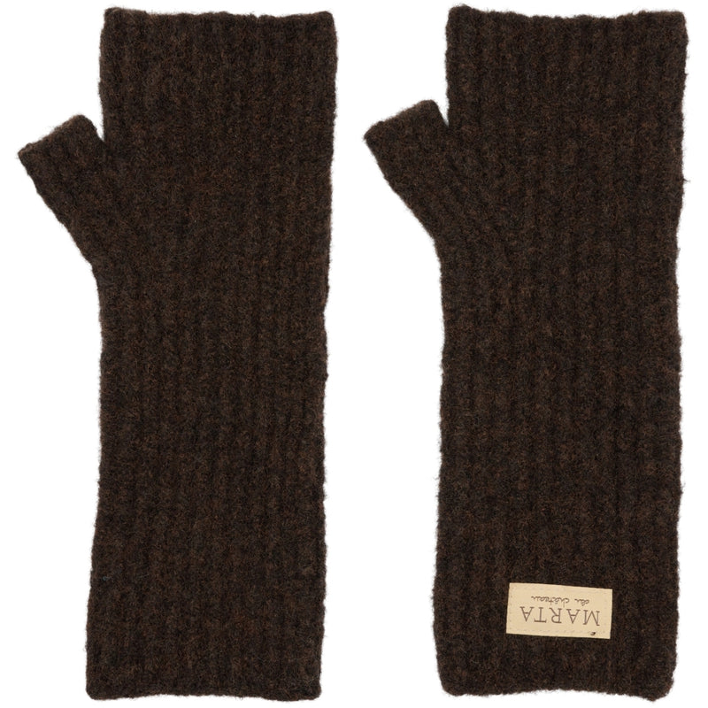 MARTA DU CHATEAU Marta Du Chateau dame handsker Mdcfilippa Gloves Brown