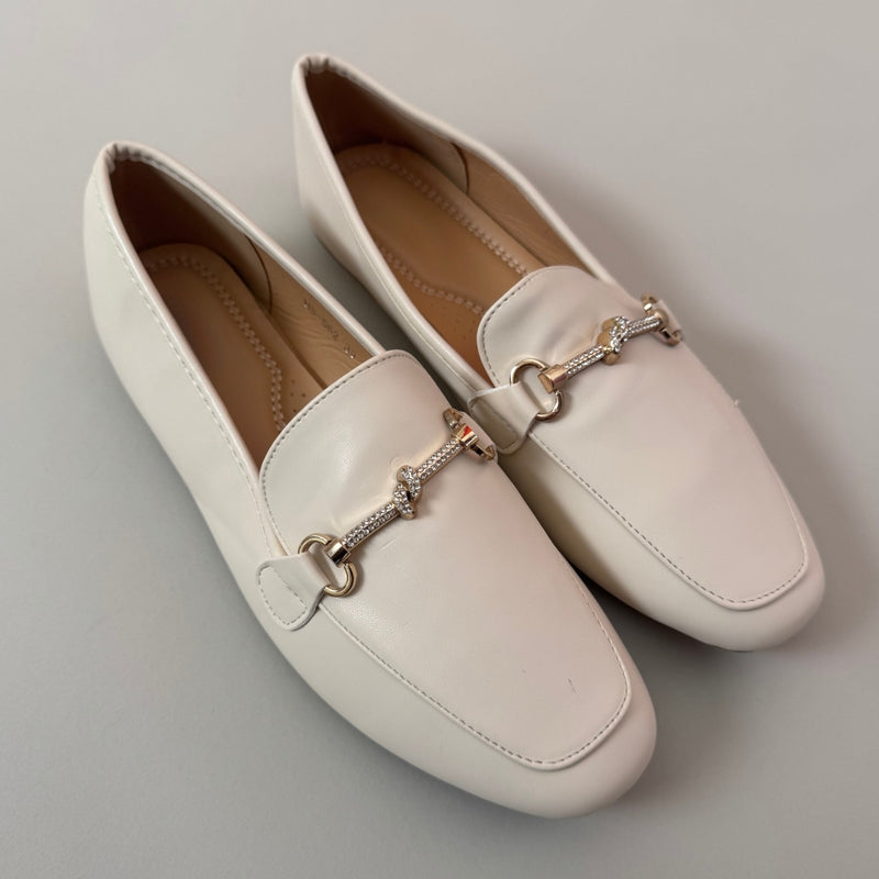 SHOES Madeline dame loafers H8-562 Shoes Beige