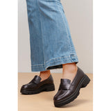 SHOES Majken dame loafers 9281 Shoes Brown