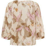 MARTA DU CHATEAU Marta Du Chateau Dame Bluse MdcCosmos 8687 Blouse Beige516tpu