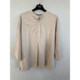MARTA DU CHATEAU Marta Du Chateau Dame Bluse MdcGinger 8627 Blouse Beige