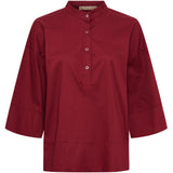 MARTA DU CHATEAU Marta Du Chateau Dame Bluse MdcGinger 8627 Blouse Bordeaux