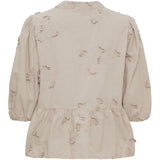 MARTA DU CHATEAU Marta Du Chateau Dame Bluse MdcSafiya Blouse Beige