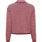 MARTA DU CHATEAU Marta Du Chateau Dame Cardigan MdcAnais 9586 Cardigan Bordeaux
