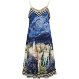 MARTA DU CHATEAU Marta Du Chateau Dame Kjole MDCRUBY Dress Blue