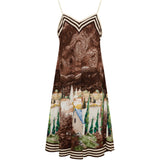 MARTA DU CHATEAU Marta Du Chateau Dame Kjole MDCRUBY Dress Moro
