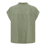 MARTA DU CHATEAU Marta Du Chateau Dame Skjorte MdcElysian 86206 Shirt Kaki