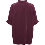 MARTA DU CHATEAU Marta Du Chateau Dame Skjorte MdcKaori 86250V Shirt Bourgogne78003