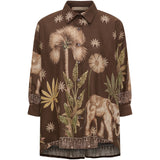 MARTA DU CHATEAU Marta Du Chateau Dame Skjorte MdcLyanna 8685 Shirt Moro5543AXPE