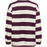 MARTA DU CHATEAU Marta Du Chateau Dame Sweatshirt MdcNerina Sweatshirt Bordeaux/Pink