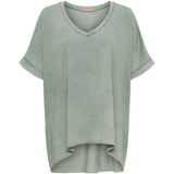 MARTA DU CHATEAU Marta Du Chateau Dame T-Shirt MdcEliska T-shirt Kaki