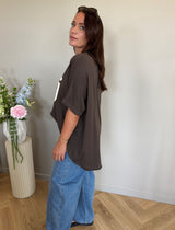 MARTA DU CHATEAU Marta Du Chateau Dame T-shirt MdcJunia T-shirt Moro/Offwhite