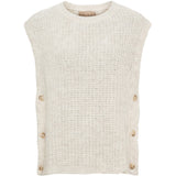 MARTA DU CHATEAU Marta Du Chateau Dame Vest MdcCoast 9851 Vest Beige Melange