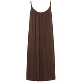 MARTA DU CHATEAU Marta Du Chateau Dame kjole MDCNAT 20514 Dress Chocolate