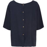 MARTA DU CHATEAU Marta Du Chateau dame bluse 83428 Blouse Navy