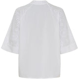 MARTA DU CHATEAU Marta Du Chateau dame bluse MDCTania Shirt White8324