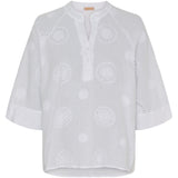 MARTA DU CHATEAU Marta Du Chateau dame bluse MDCTania Shirt White