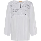 MARTA DU CHATEAU Marta Du Chateau dame bluse MdcCaterina 5616 Blouse White