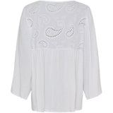 MARTA DU CHATEAU Marta Du Chateau dame bluse MdcCaterina 5616 Blouse White