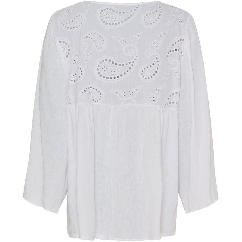 MARTA DU CHATEAU Marta Du Chateau dame bluse MdcCaterina 5616 Blouse White