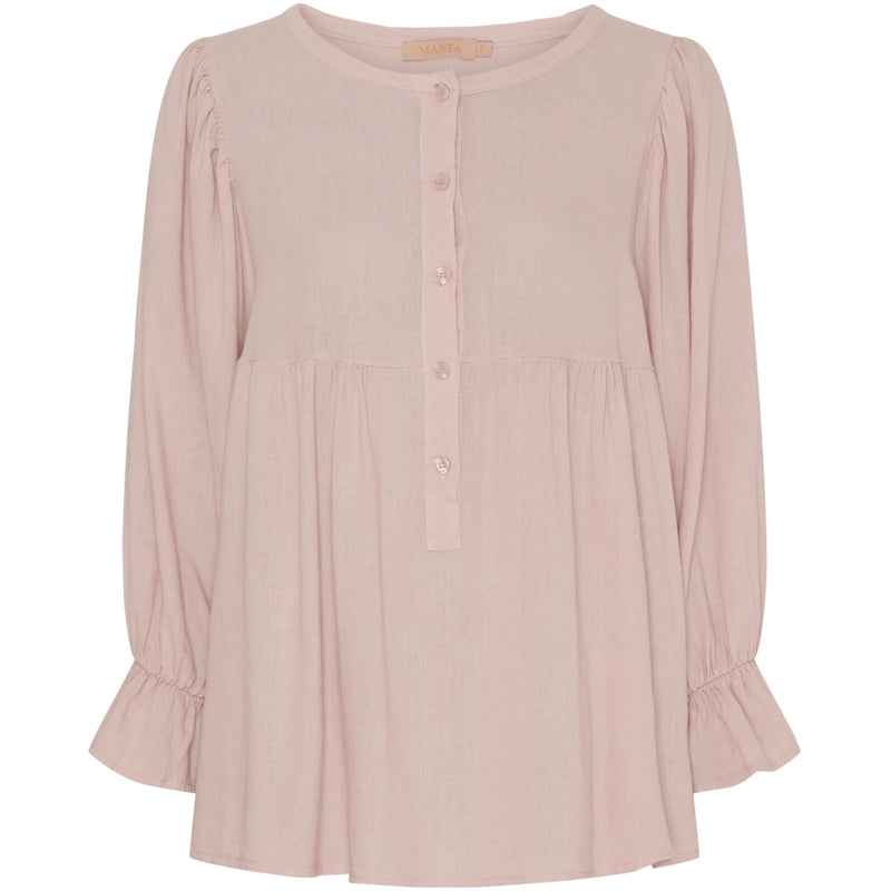 MARTA DU CHATEAU Marta Du Chateau dame bluse MdcCoco 6137 Blouse Cipria rose