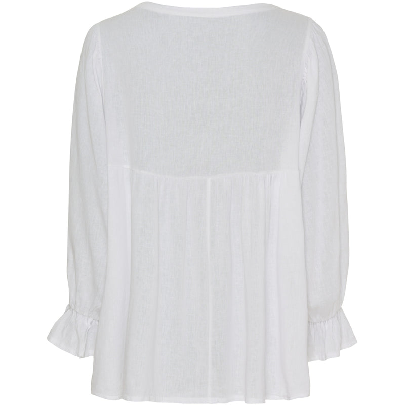 MARTA DU CHATEAU Marta Du Chateau dame bluse MdcCoco 6137 Blouse White