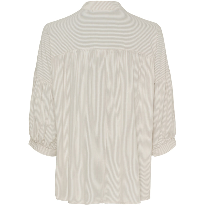 MARTA DU CHATEAU Marta Du Chateau dame bluse MdcIlina Blouse Sabbia Stripe