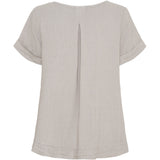MARTA DU CHATEAU Marta Du Chateau dame bluse MdcNatalie 83893 Restudsalg Grey