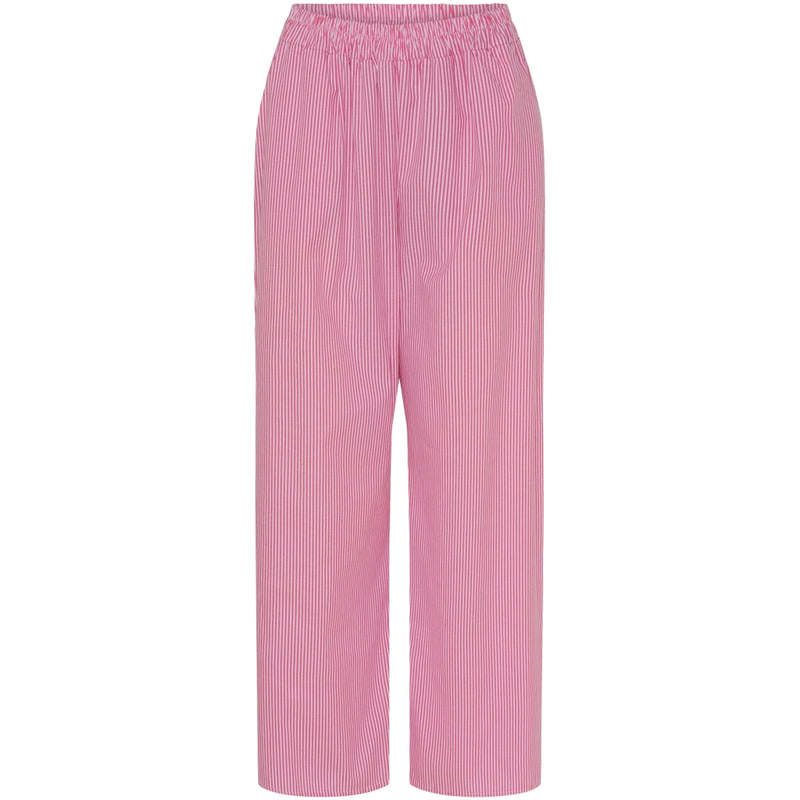 MARTA DU CHATEAU Marta Du Chateau dame bukser MdcGisele Pant Stripe Fuxia Stripe