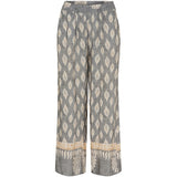 MARTA DU CHATEAU Marta Du Chateau dame bukser MdcGrethe 6192 Pant PrintGrey7171