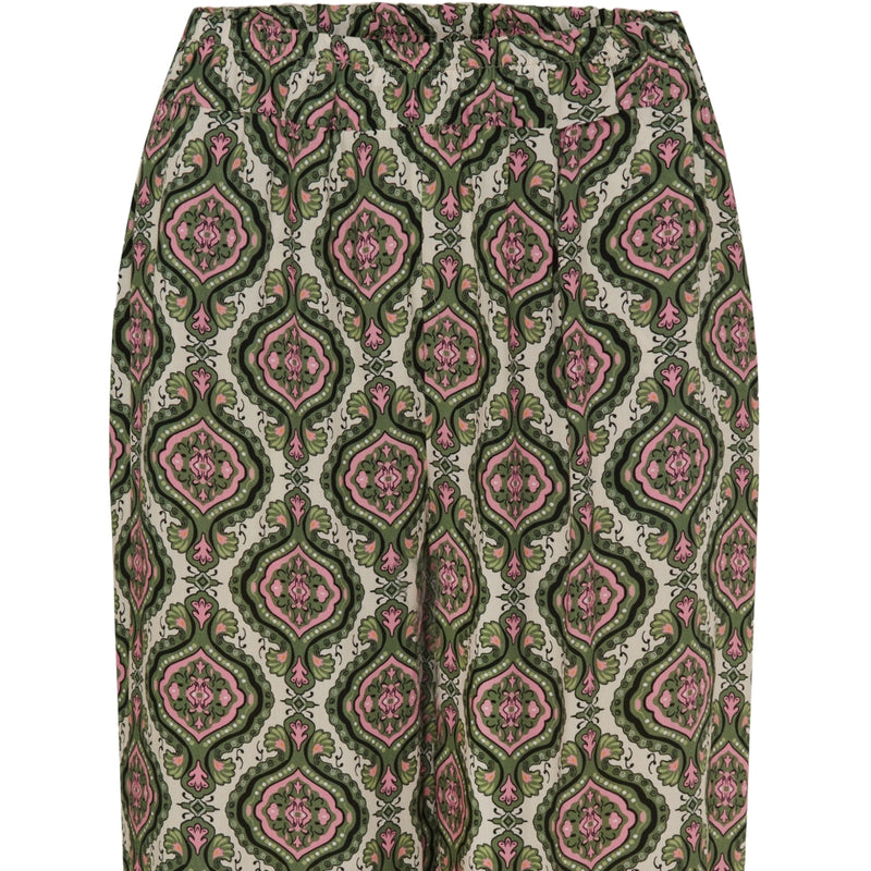 MARTA DU CHATEAU Marta Du Chateau dame bukser MdcGrethe Pant Print Military1405