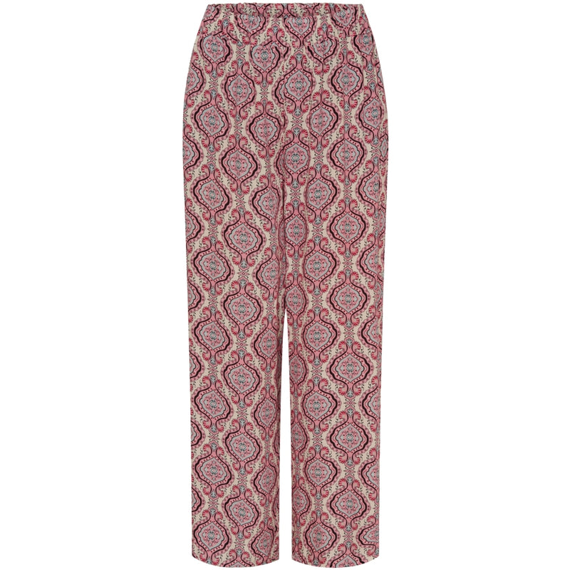 MARTA DU CHATEAU Marta Du Chateau dame bukser MdcGrethe Pant Print Rosa1405