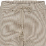 MARTA DU CHATEAU Marta Du Chateau dame bukser MdcJerri Pant Beige/BrownStripe