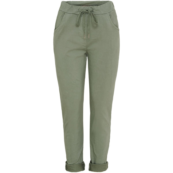 MARTA DU CHATEAU Marta Du Chateau dame bukser MdcKalie 68702 Pant Military1011