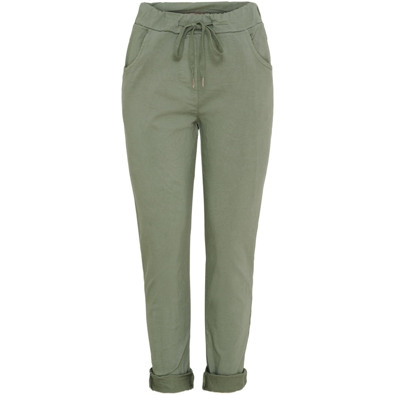 MARTA DU CHATEAU Marta Du Chateau dame bukser MdcKalie 68702 Pant Military1011