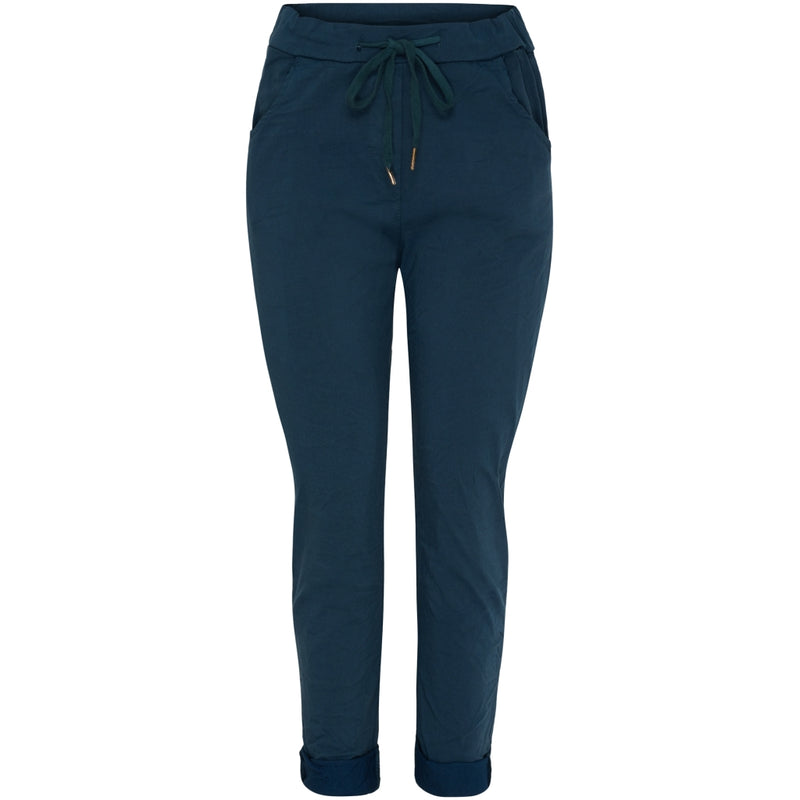 MARTA DU CHATEAU Marta Du Chateau dame bukser MdcKalie 68702 Pant Petrolio3214