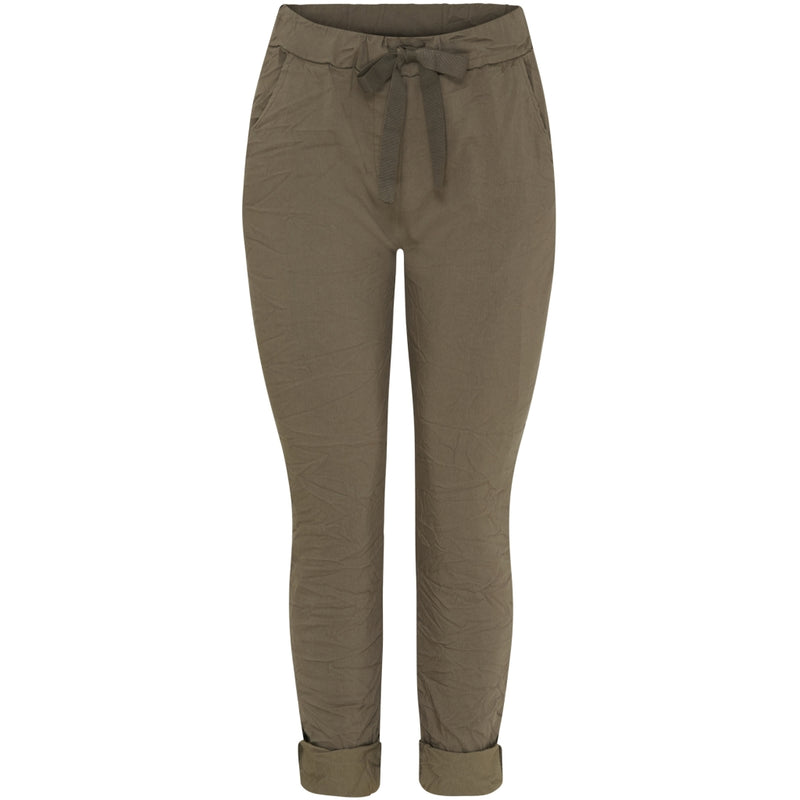 MARTA DU CHATEAU Marta Du Chateau dame bukser MdcRosella Pant Fango