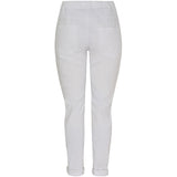 MARTA DU CHATEAU Marta Du Chateau dame bukser MdcTalia Pant White/Beige Flower